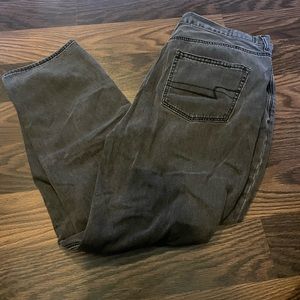 AE Black mom jeans